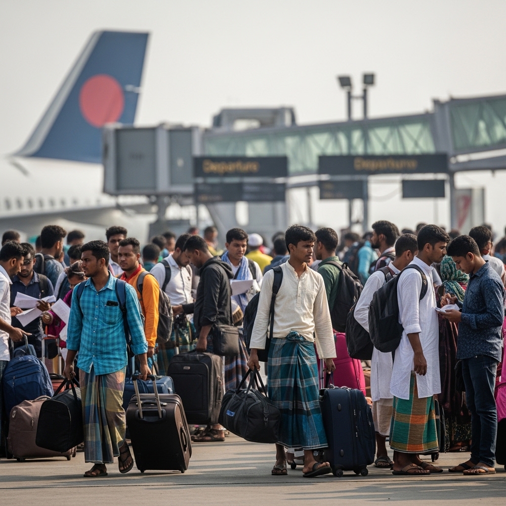 manpower export from Bangladesh