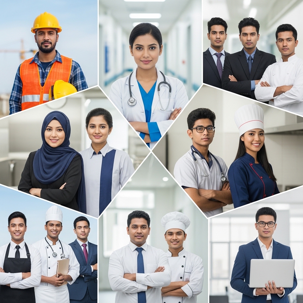 sector-specific recruitment in Bangladesh